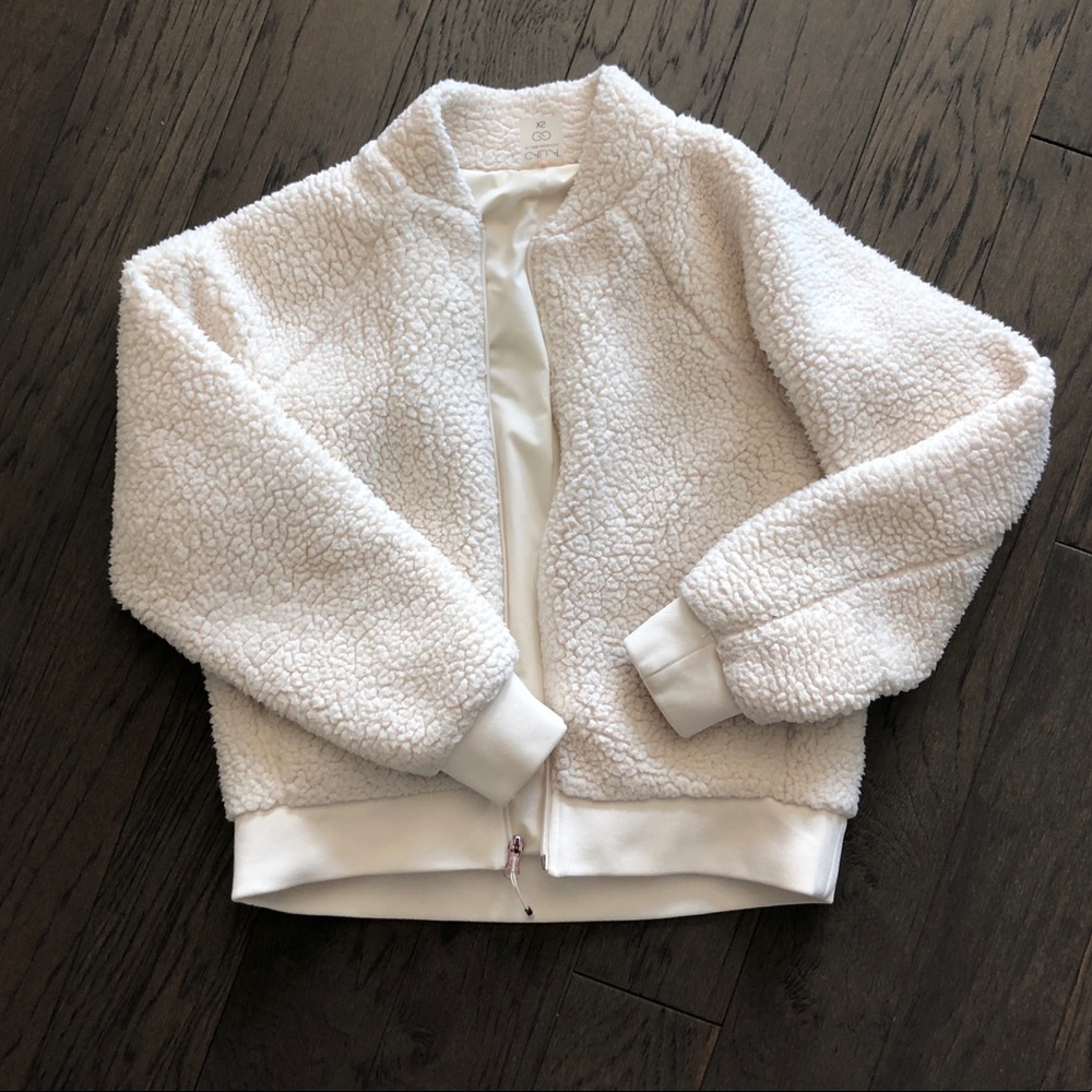 White fall/spring jacket Calia XS